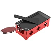 TOPINCN Queso Raclette Rotaster Bandeja Para Hornear Antiadherente Portátil Juego De Estufa Manija De Madera Cocina En…
